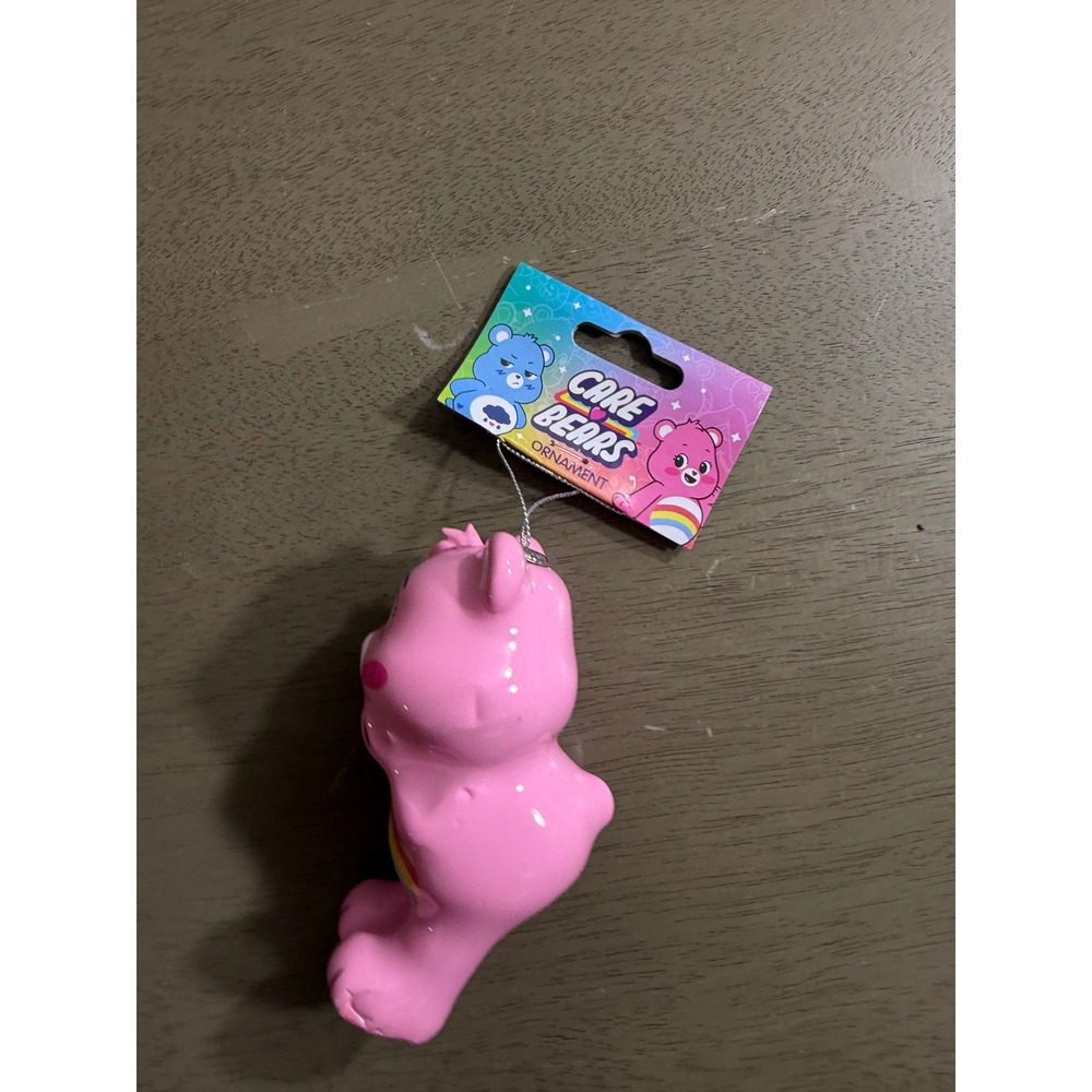 Care Bears Cheer Bear Pink Rainbow Ornament Ruz Cloudco Entertainment F339273